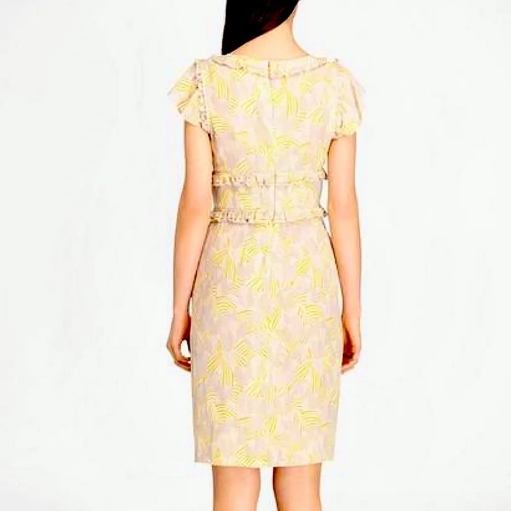 Tory Burch Bernice 100% Silk Midi Dress Size 6
